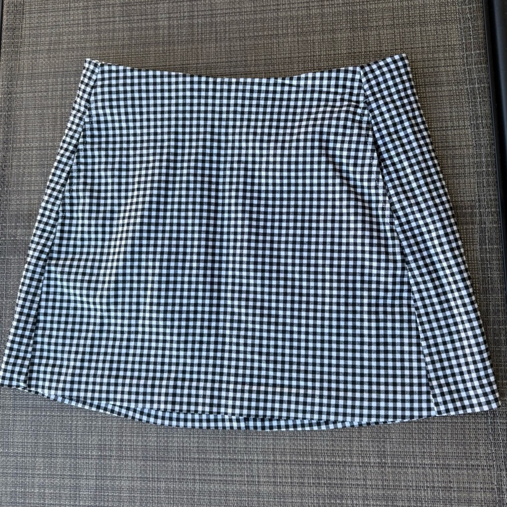 Urban Outfitters black and White Mini Pencil Skirt